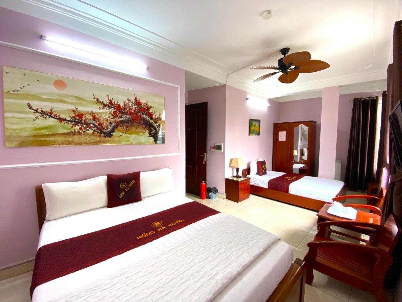 Hong Ha Airport Hotel Thach Loi Bagian luar foto