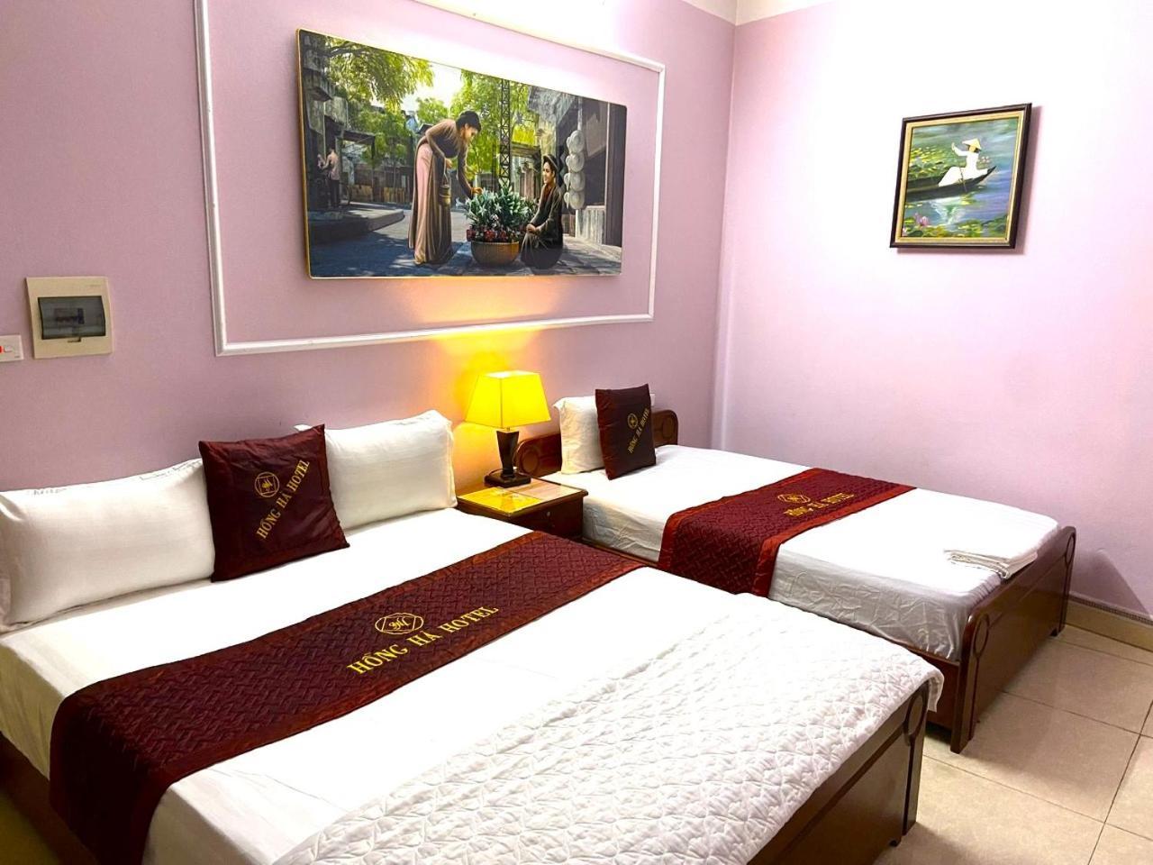 Hong Ha Airport Hotel Thach Loi Bagian luar foto